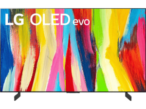 LG OLED42C27LA OLED TV (Flat, 42 Zoll / 107 cm, UHD 4K, SMART TV, webOS 22 mit ThinQ)