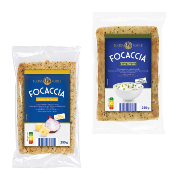 Bild 1 von CUCINA NOBILE Focaccia 250g