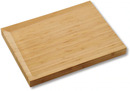 Bild 1 von KESPER for kitchen & home Schneidebrett, 100% FSC®-zertifiziertem Bambus, mit zwei Schraubfüßen zur Veränderung des Ablaufwinkels