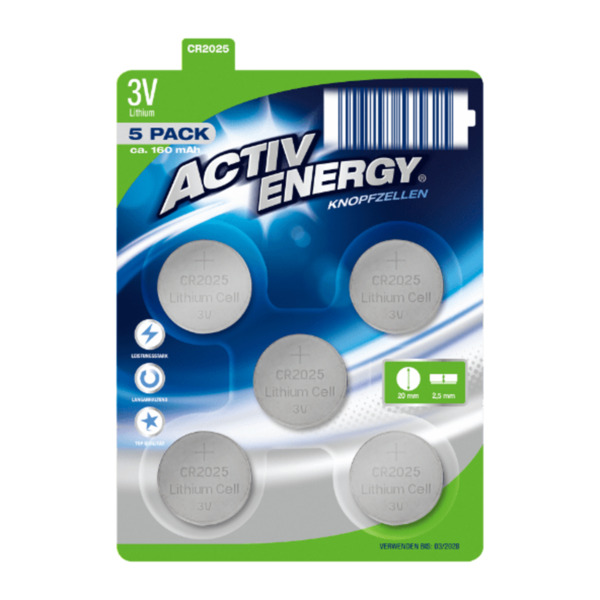 Bild 3 von ACTIV ENERGY Knopfzellen
