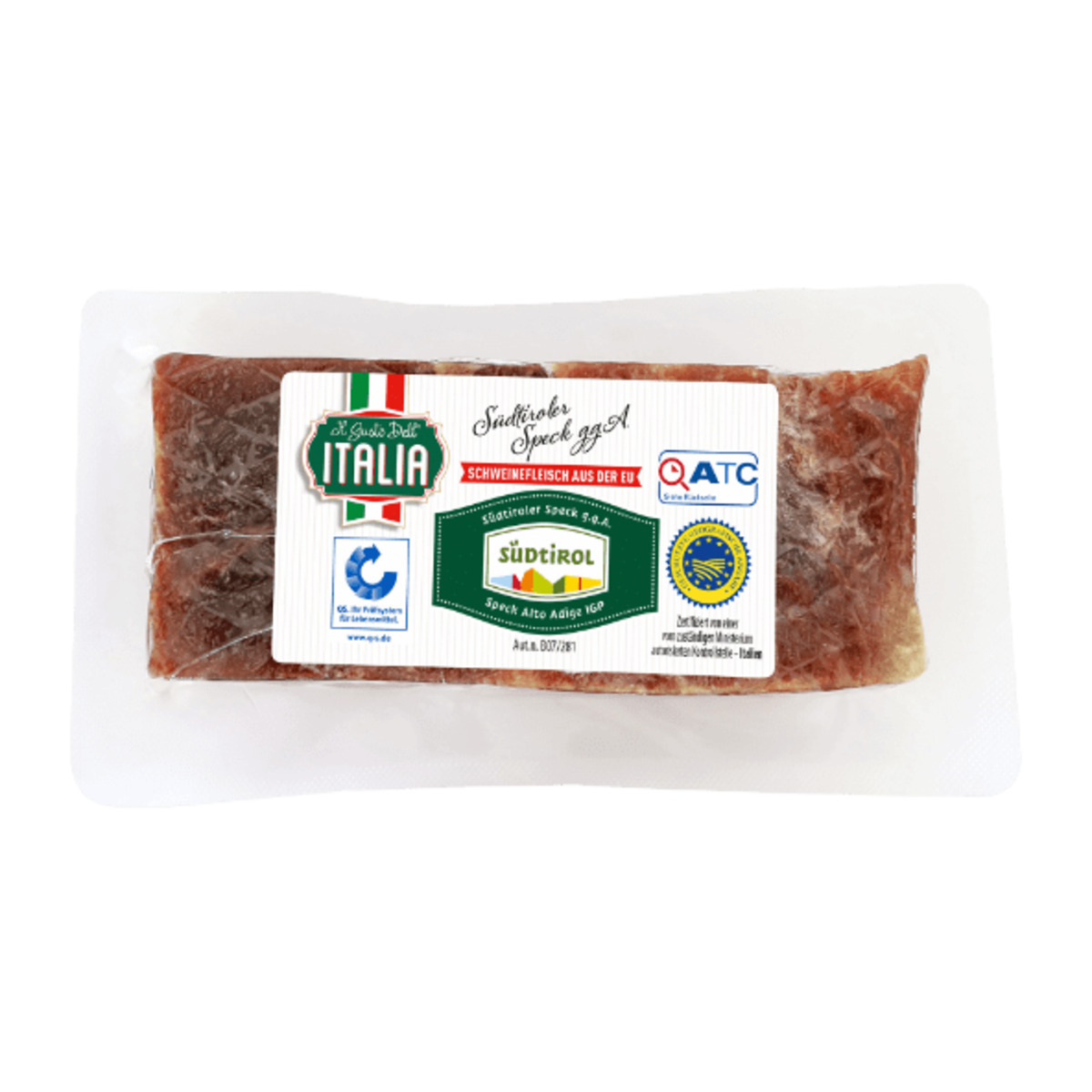 Bild 1 von IL GUSTO DEL ITALIA Südtiroler Speck g. g. A.