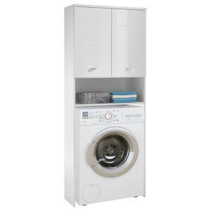 Livetastic Waschmaschinenverbau  Weiß  Kunststoff