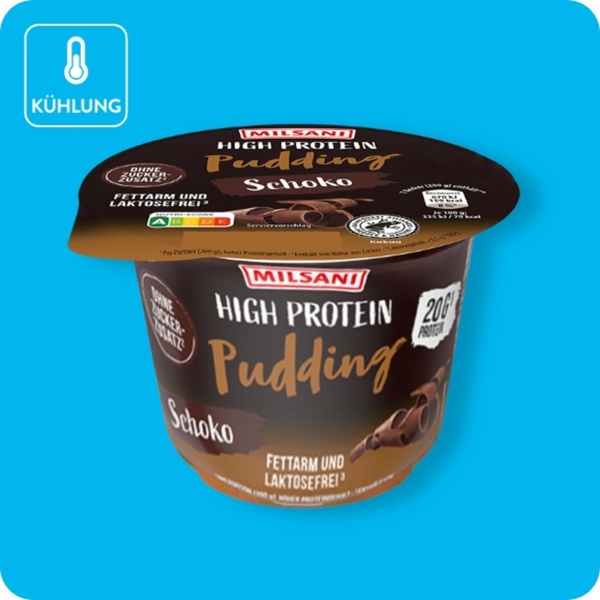 Bild 1 von MILSANI High-Protein-Pudding, versch. Sorten