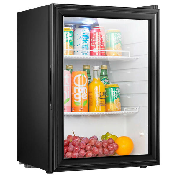 Bild 1 von Minikühlschrank  Schwarz  Metall