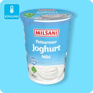 MILSANI Fettarmer Joghurt mild, Mit 1