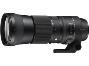 SIGMA 745955 Contemporary 150 mm-600 mm Objektiv f/5-6.3, System: Nikon, Bildstabilisator, Schwarz
