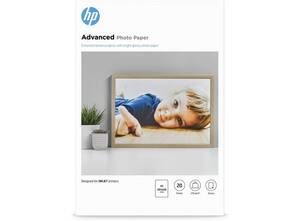 HP Advanced Fotopapier glänzend - 20 Blatt/A3/297 x 420 mm