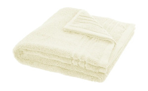 LAVIDA Handtuch  Soft Cotton creme reine Micro-Baumwolle, Baumwolle Badtextilien und Zubehör