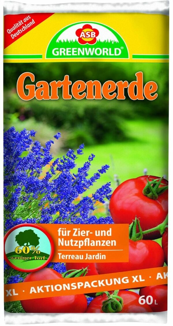 Bild 1 von ASB GW Gartenerde XL 60 L
, 
60 L PE-Sack