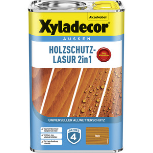 Xyladecor Holzschutzlasur 2in1 teak 4 l