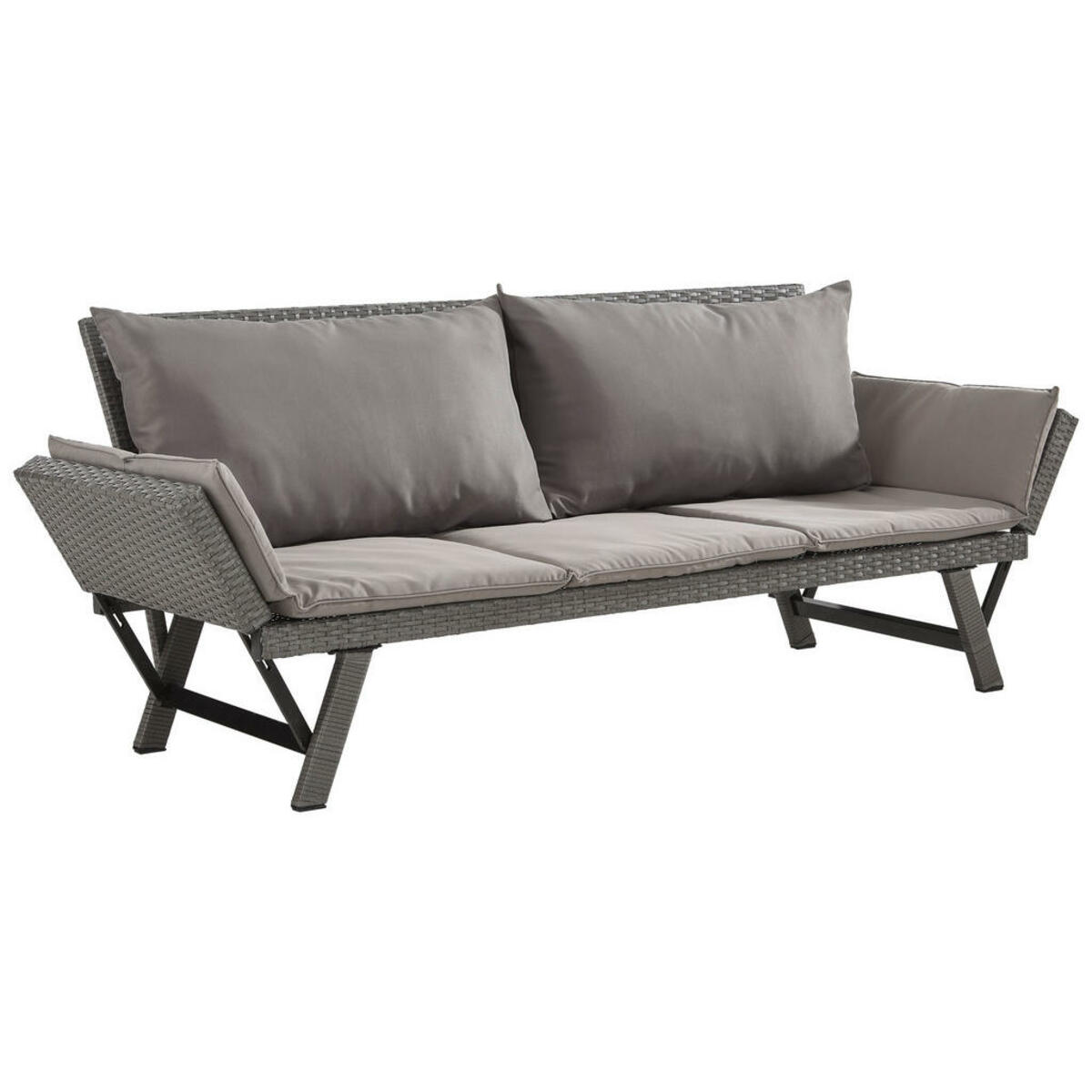 Ambia Garden Gartenbank Grau Metall von XXXLutz ansehen!