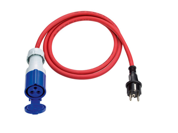 Bild 2 von SILVERCREST® CEE-Adapterleitung \ CEE-Verteiler \ CEE-Winkeladapter, spritzwassergeschützt