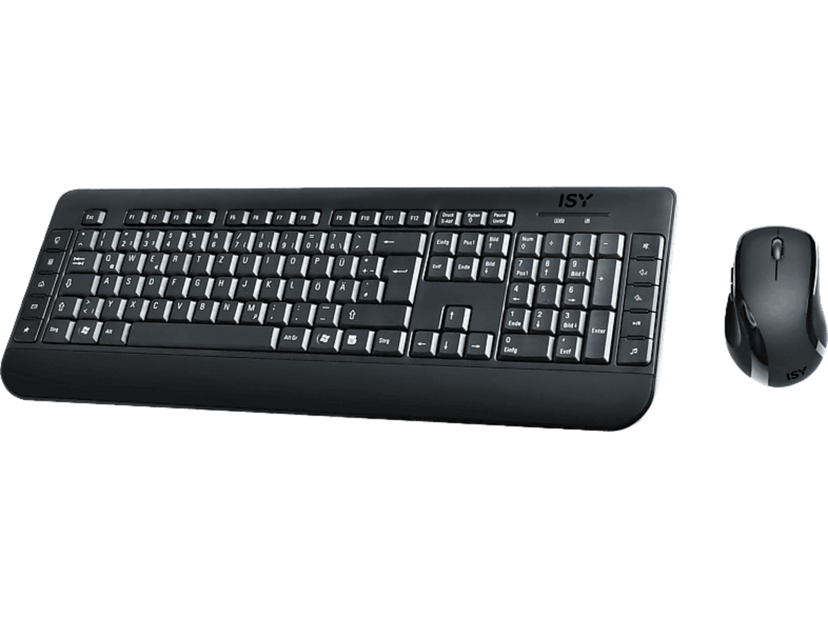 Bild 1 von ISY IDE 3100, Tastatur & Maus Set, Schwarz