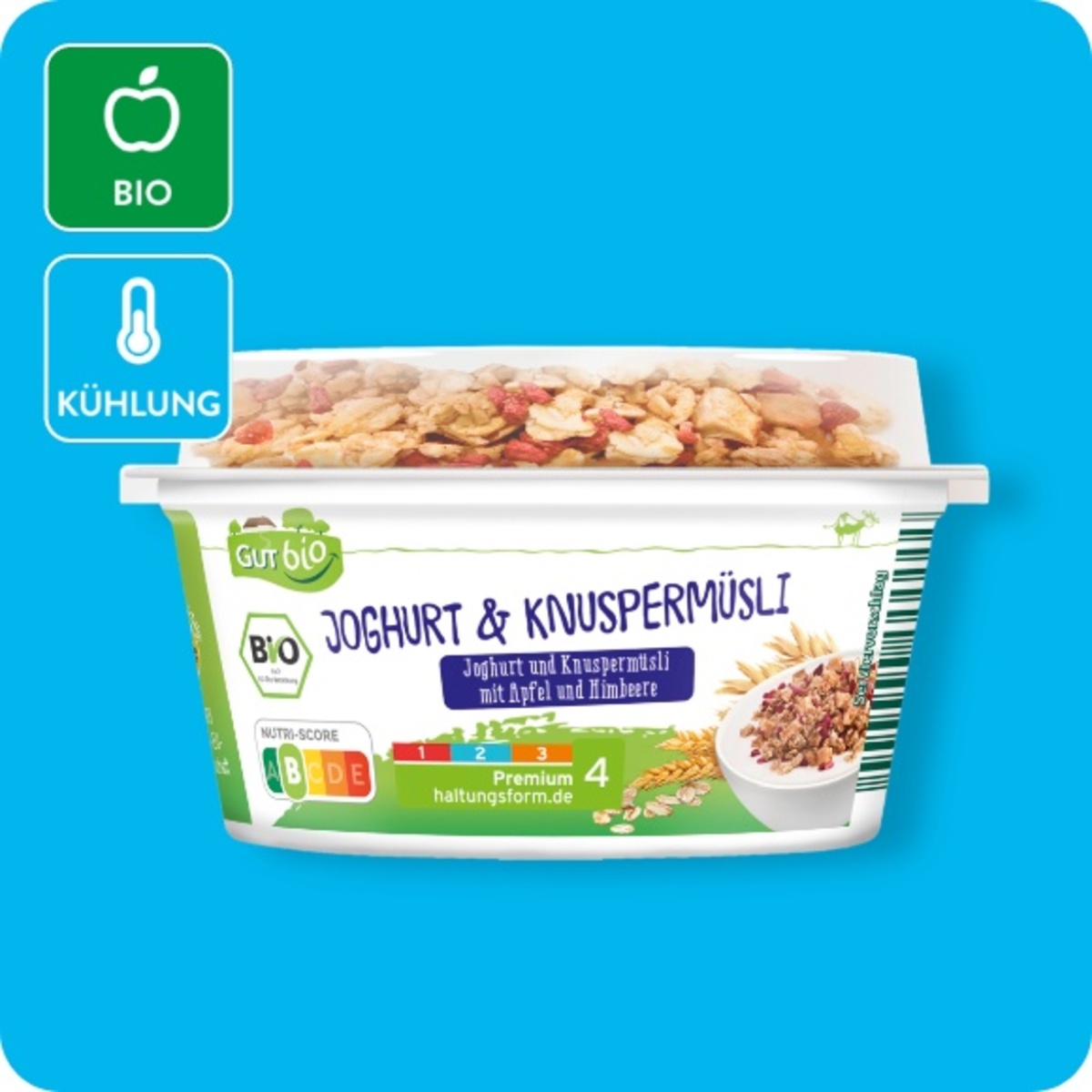 Bild 1 von GUT BIO Bio-Joghurt & Knuspermüsli, versch. Sorten