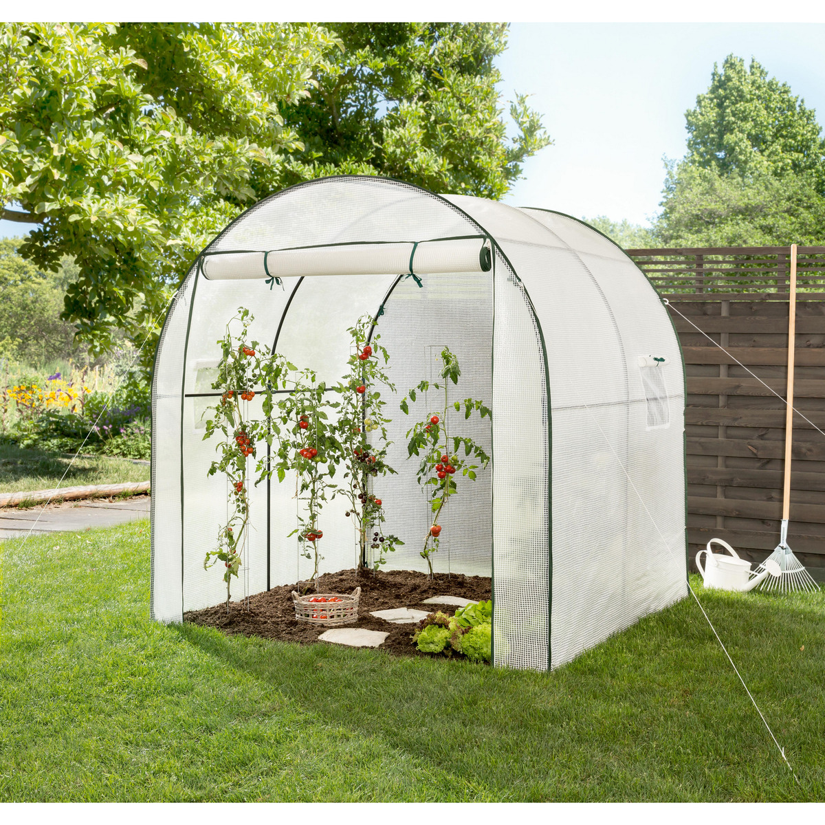 Bild 1 von Foliengewächshaus 180 x 180 x 197 cm