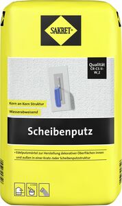Sakret Scheibenputz  3 mm,  25 kg