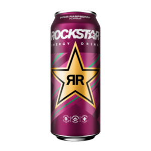 ROCKSTAR Energydrink Sour Raspberry 0,5L
