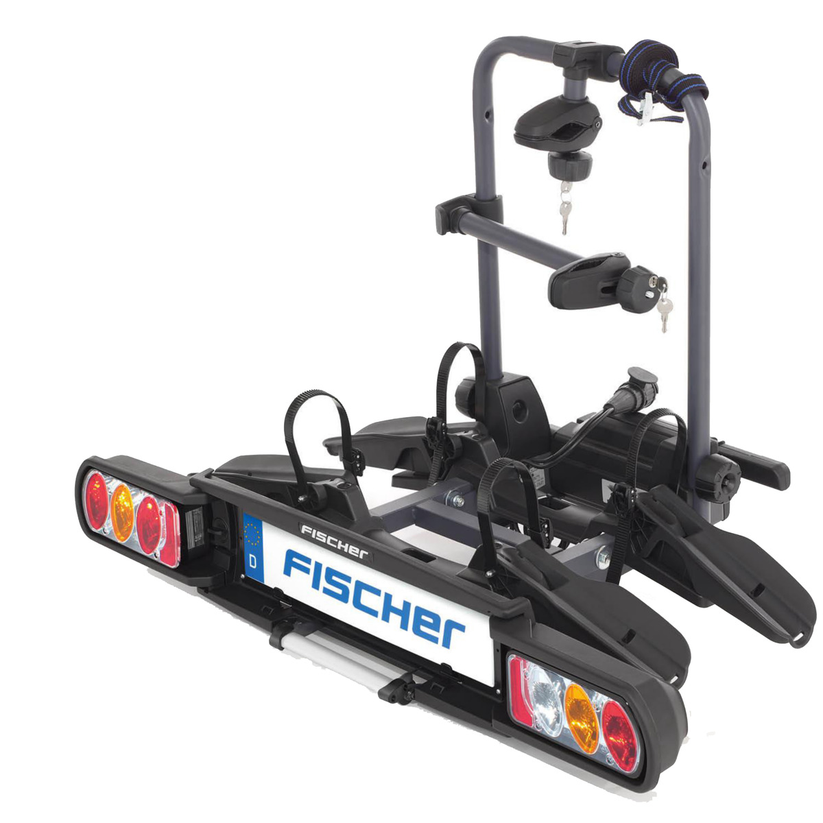 Bild 1 von Fischer Fahrrad Kupplungs-Fahrradträger 'ProlineEvo 2' Stahl schwarz