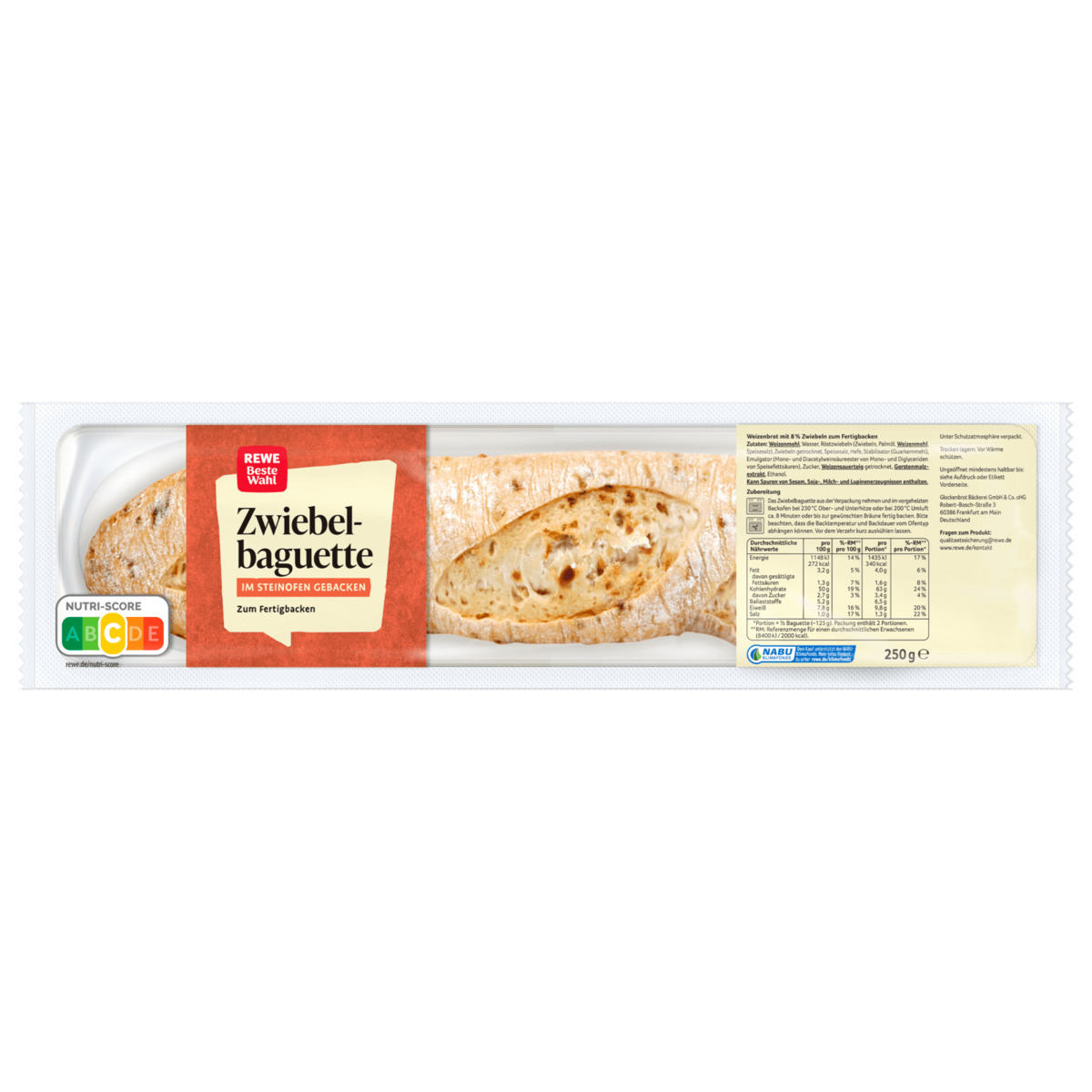 Bild 1 von REWE Beste Wahl Zwiebel Baguette