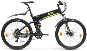LLobe E-Bike »FML-830 black 27,5", 10,4 Ah«, 9 Gang, Shimano, Heckmotor 250 W