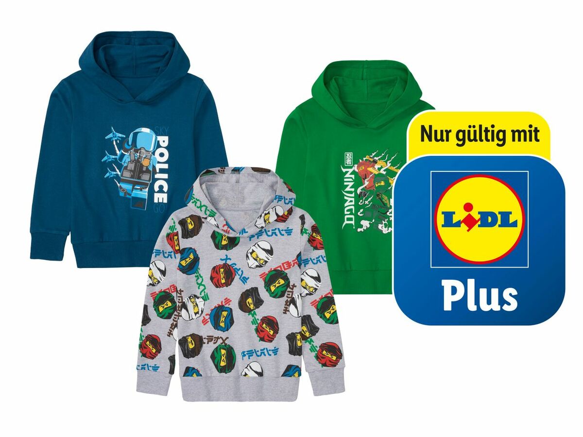 Bild 1 von LEGO® Kapuzenpullover, 
         Stück