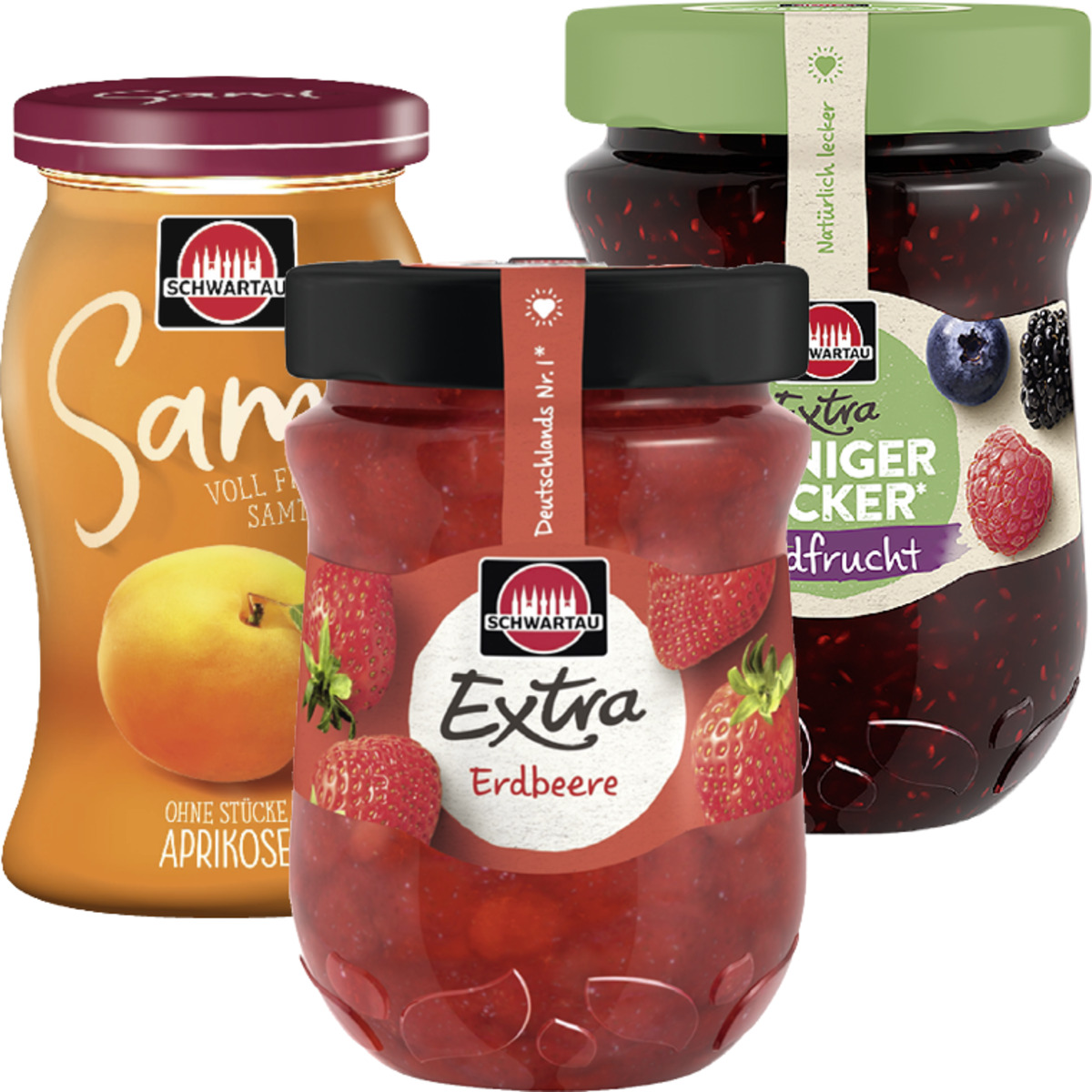 Bild 1 von Schwartau Extra Konfitüre oder Schwartau Samt