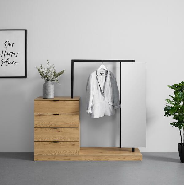 Bild 1 von GARDEROBE 'Connor', eichefarben