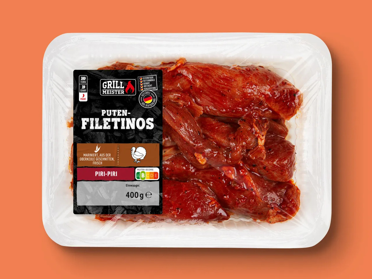 Bild 1 von Grillmeister Puten Filetinos, 
         400 g