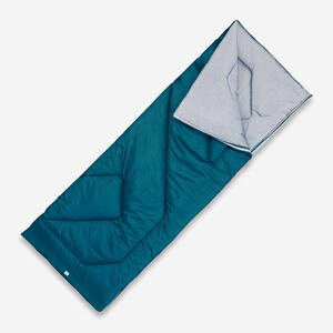 Schlafsack Camping Arpenaz 10 °C blau
