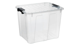 Aufbewahrungsbox  Home transparent/klar Maße (cm): B: 36,3 H: 35,3 T: 46,7 Aufbewahren & Ordnen