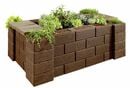 Bild 1 von Kann Hochbeet-Set 3 Garten 230 x 150 x 85 cm braun