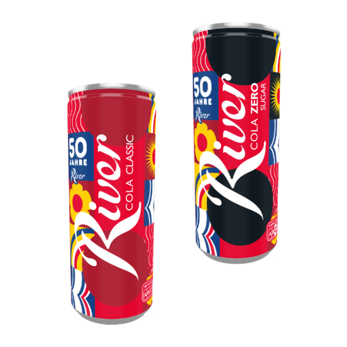 Bild 1 von RIVER Cola Classic / Zero 330ml