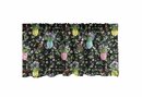 Bild 1 von Scheibengardine »Vorhang Volant für Küche Schlafzimmer Dekor mit Stangentasche«, Abakuhaus, Ostern Iris-Blüten-Kaninchen-Häschen