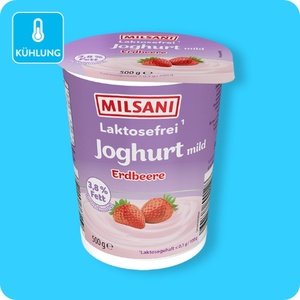 MILSANI Laktosefreier Joghurt, versch. Sorten