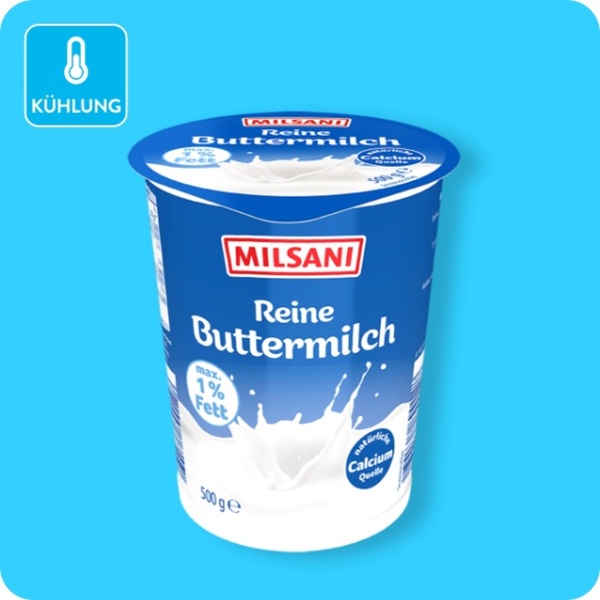 Bild 1 von MILSANI Reine Buttermilch