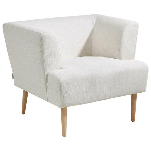 Bild 1 von Hom`in Sessel  Weiß  Textil