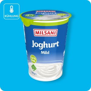 MILSANI Joghurt mild, 3,5 %, Ohne Gentechnik