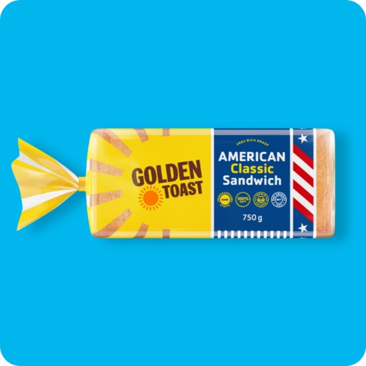 Bild 1 von   Golden Toast

, American Classic Sandwich oder Körnerharmonie-Sandwich