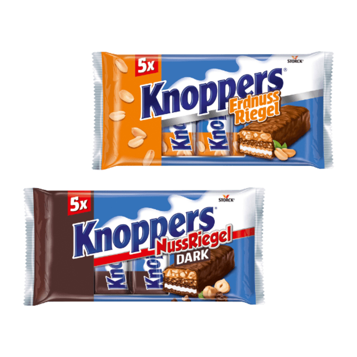 Bild 1 von STORCK Knoppers Riegel 200g