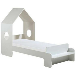 Livetastic Bett  Weiß  90x200 cm