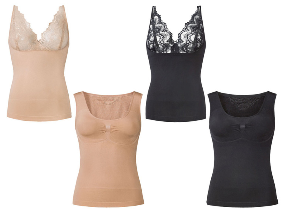 Bild 1 von ESMARA® Damen Formhemd, mit eingestrickten Stützzonen