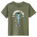 Bild 1 von Jungen T-Shirt mit Fußball-Motiv DUNKELOLIV