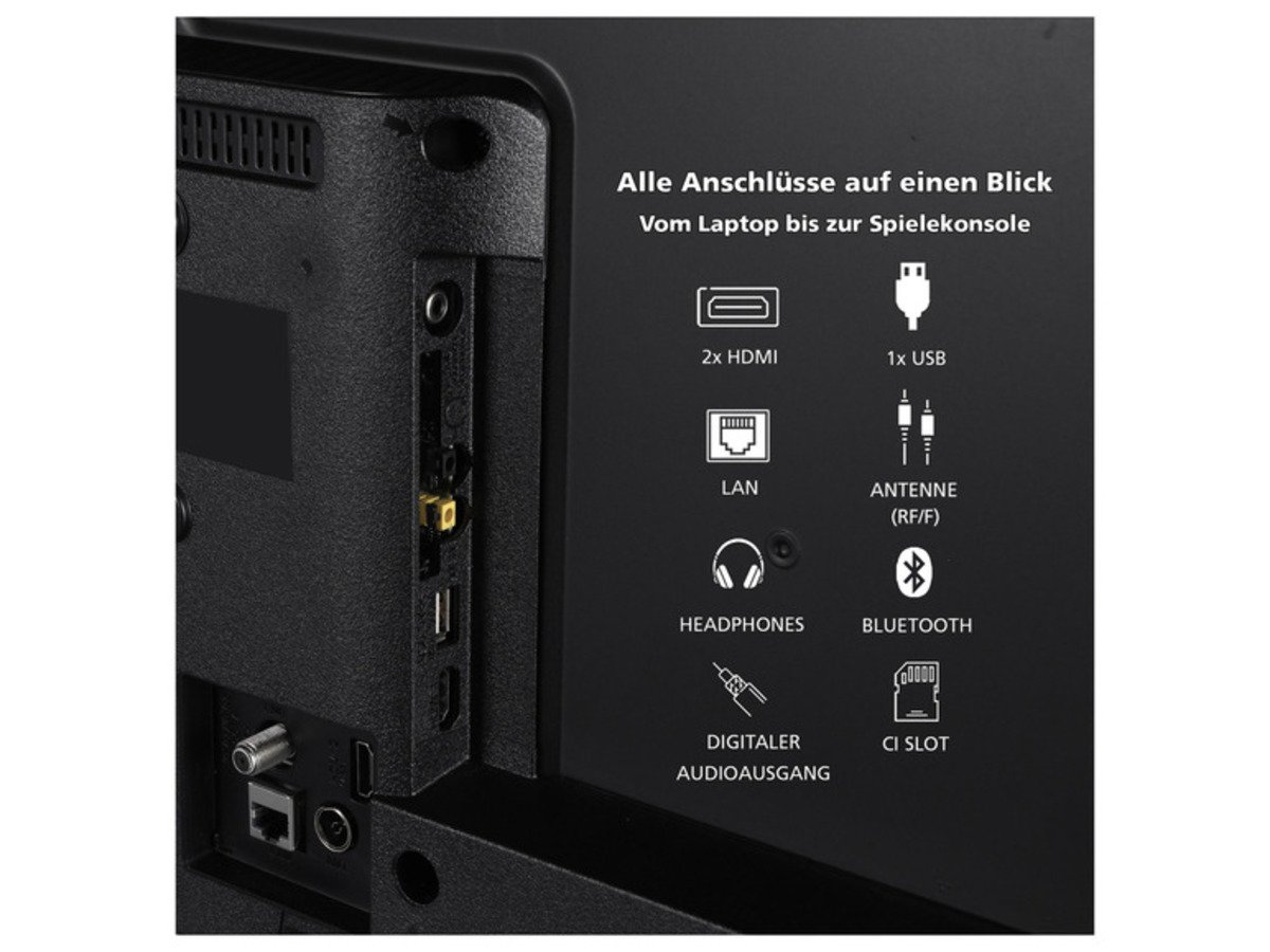 Bild 2 von TOSHIBA Fernseher »40LV2E63DAZ« VIDAA Smart TV 40 Zoll (102 cm​​​​​​​) Full HD