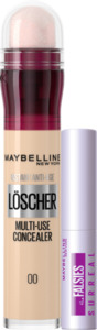 Maybelline New York Make-up-Set: Instant Anti-Age Löscher Concealer 00 Ivory + Mini Falsies Surreal Extensions Mascara