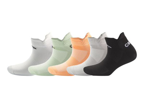 Bild 2 von CRIVIT Damen Sportsneakersocken, 5 Paar, Mesh-Fußrücken für höhere Atmungsaktivität