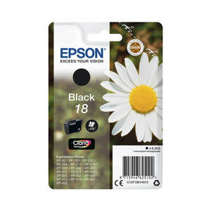 Epson Druckerpatrone 18-T1801 Original schwarz