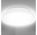 Bild 1 von B.K.Licht LED Deckenleuchte, LED Deckenlampe Bad rund Badezimmer-Lampe flach IP44 Schlafzimmer Küche Flur 10W