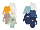 Bild 1 von LUPILU® Baby Jungen Bodies, langarm, 5 Stück, aus reiner Bio-Baumwolle