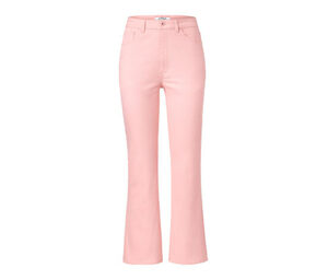 Ausgestellte Jeans, roséfarben