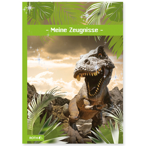 Zeugnismappe - Tyrannosaurus - DIN A4